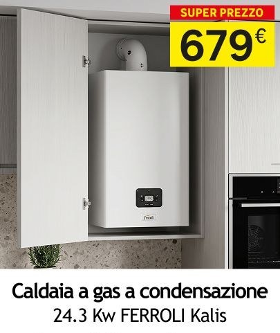 Caldaia a gas a condensazione 679 &euro;