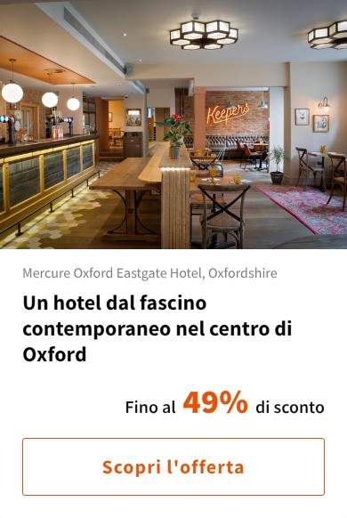 Un hotel dal fascino contemporaneo nel centro di Oxford