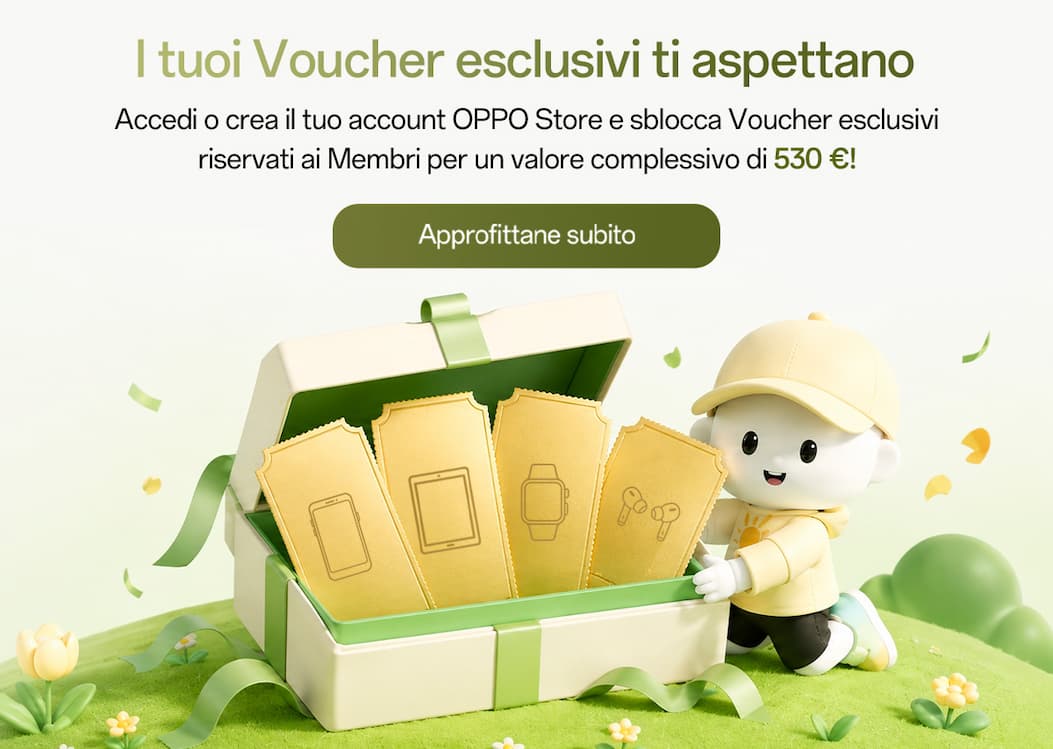 Voucher esclusivi