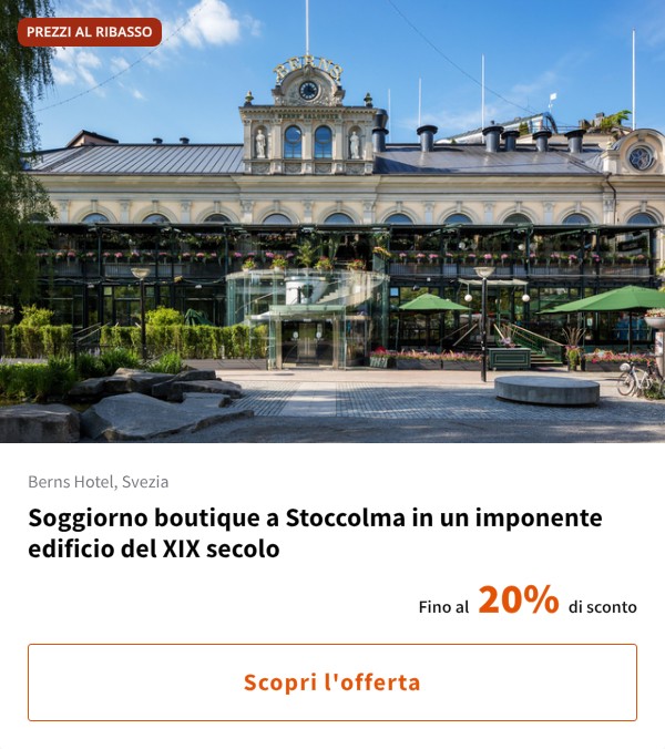 Soggiorno boutique a Stoccolma in un imponente edificio del XIX secolo