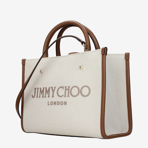 Jimmy Choo Handbags Women Fabric Beige/Tan
