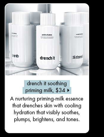 point of view drench it soothing priming milk with rice water