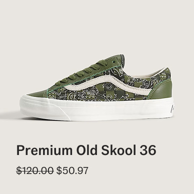 Premium Old Skool 36 Shoe