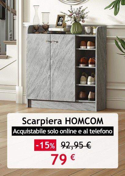 Scarpiera HOMCOM 79 &euro;