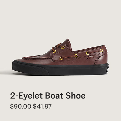 2-Eyelet Boat Shoe