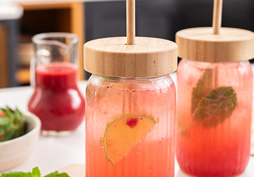 Red fruits coulis
