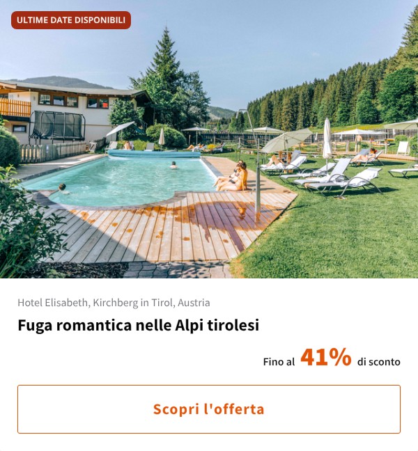 Fuga romantica nelle Alpi tirolesi