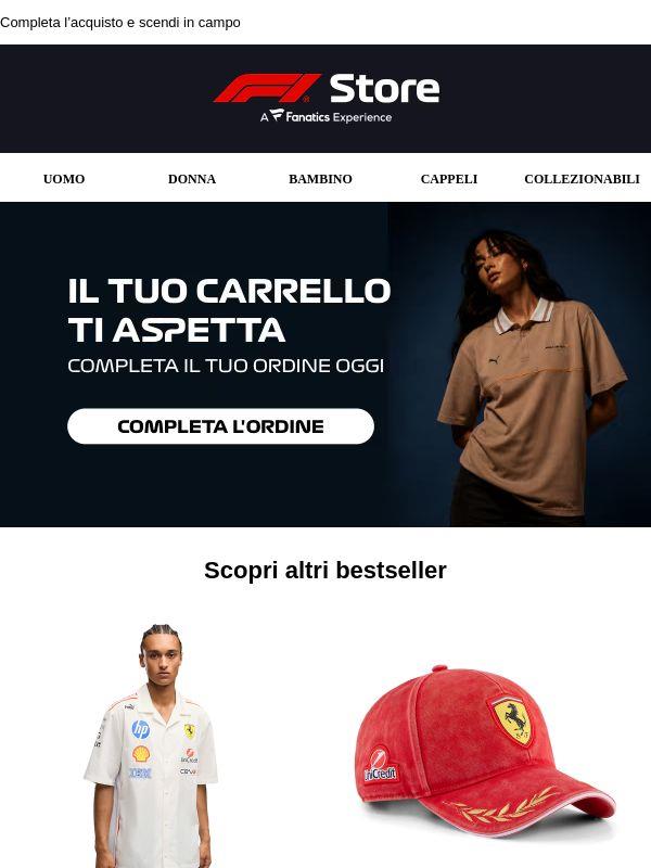 Ottime notizie: il tuo carrello è ancora qui!