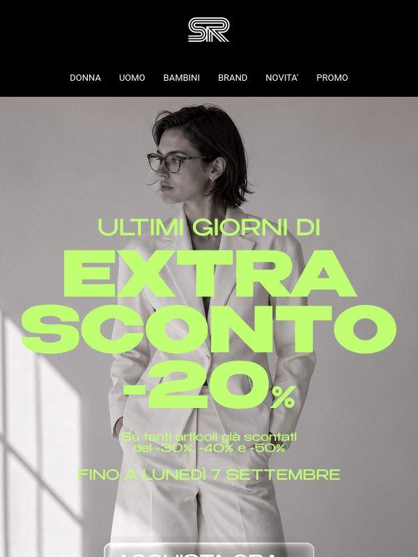 Ultimi giorni di EXTRA SCONTO