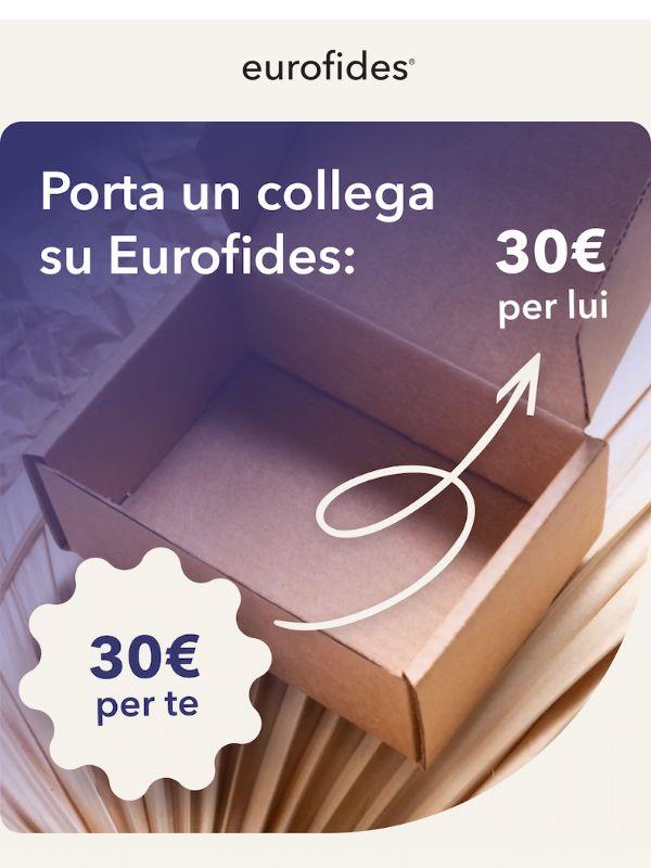 Regala 30€ e ricevi 30€ 🎁