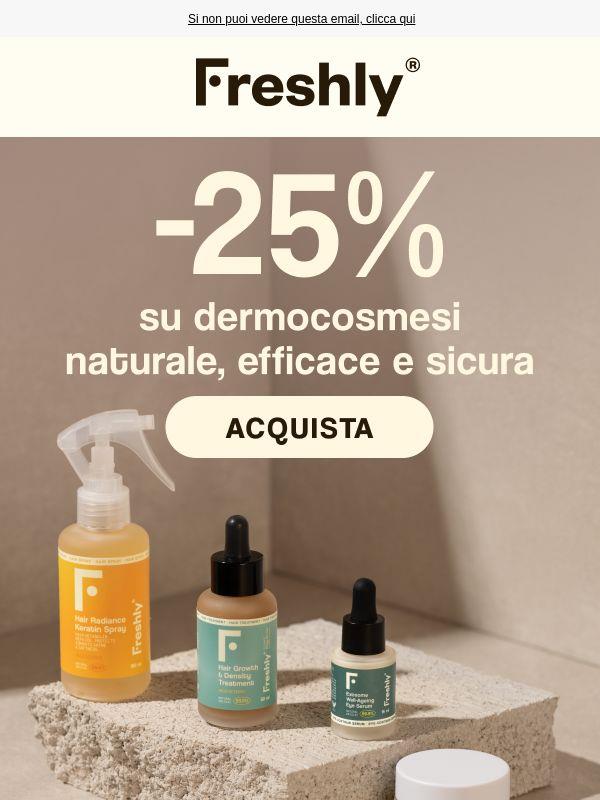 -25% su tutto il sito🔥
