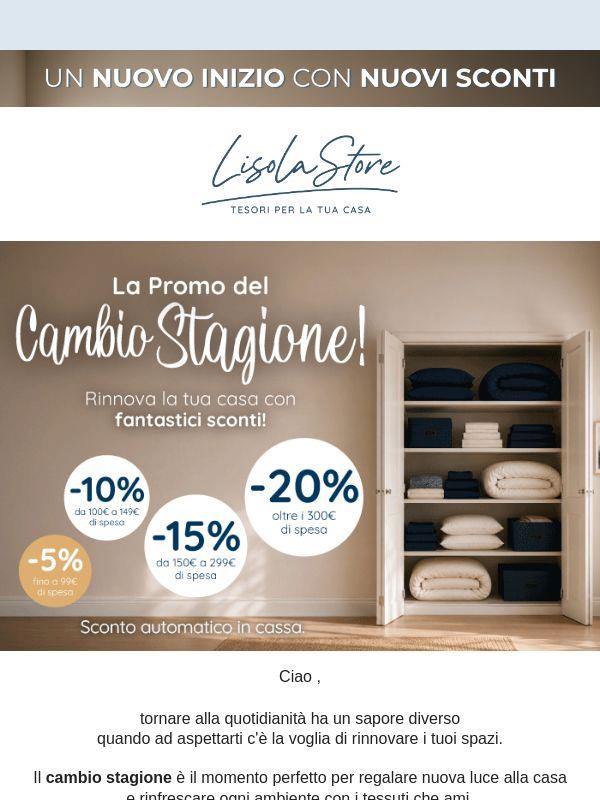 🛍️ Pronto al cambio stagione? Più rinnovi la casa, più risparmi!