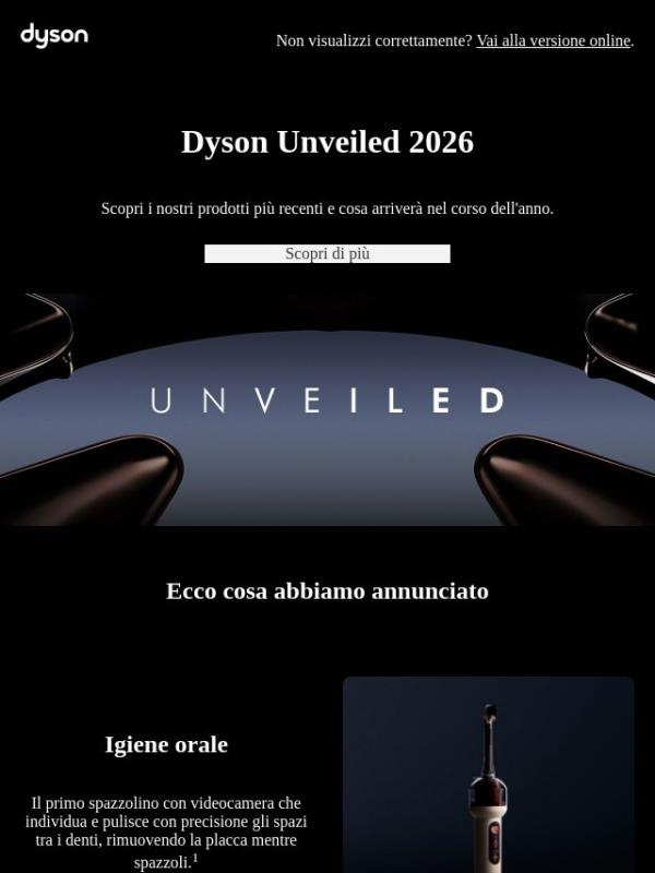 Scoprite Dyson Unveiled