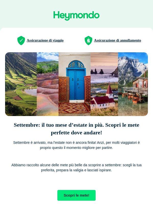 Se settembre fosse un viaggio, dove ti porterebbe? ✈️