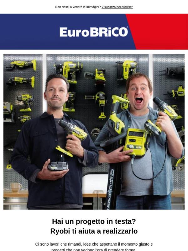 Offerte imperdibili su RYOBI! 🔥