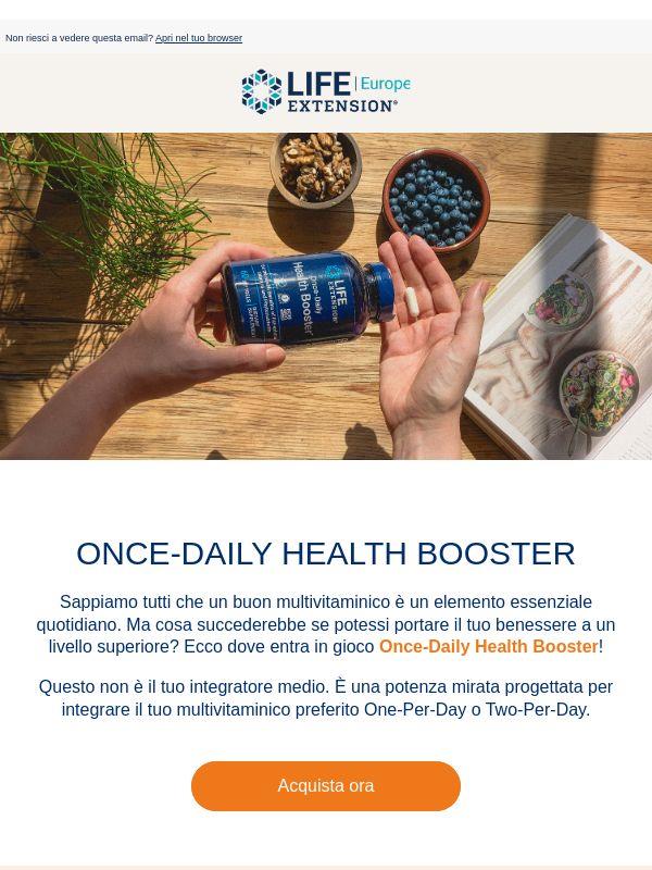 Potenzia i tuoi multivitaminici