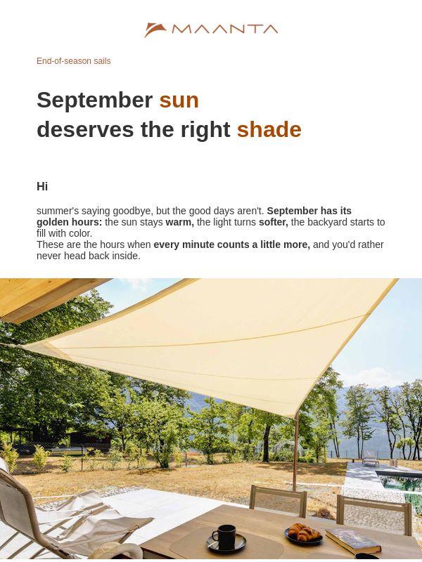 Fall's golden hours are waiting for you