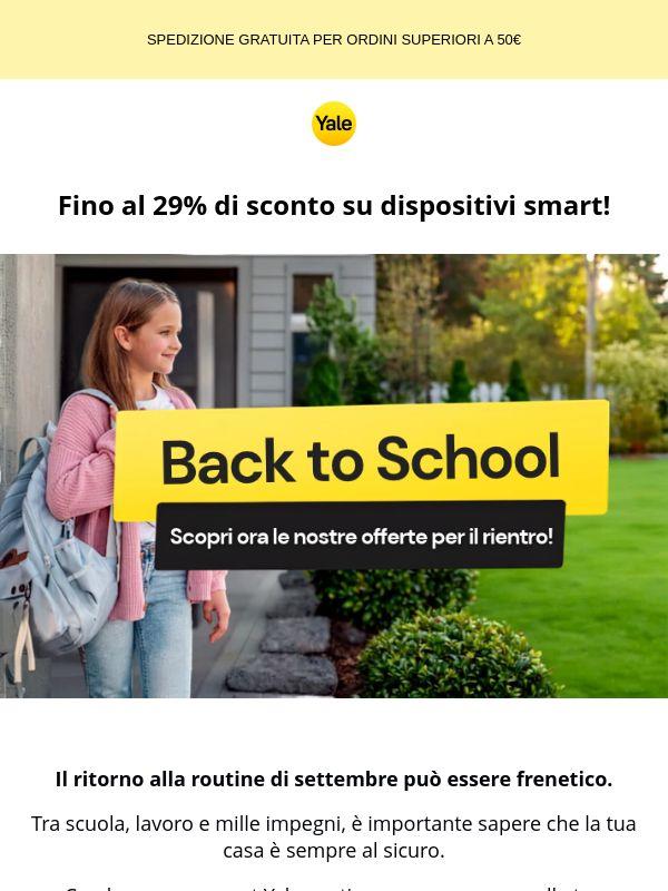 Scopri le offerte Back to School!