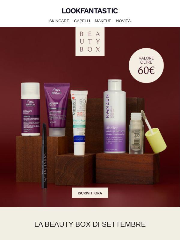 La beauty box di settembre