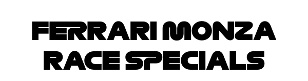 Ferrari Monza Race Specials