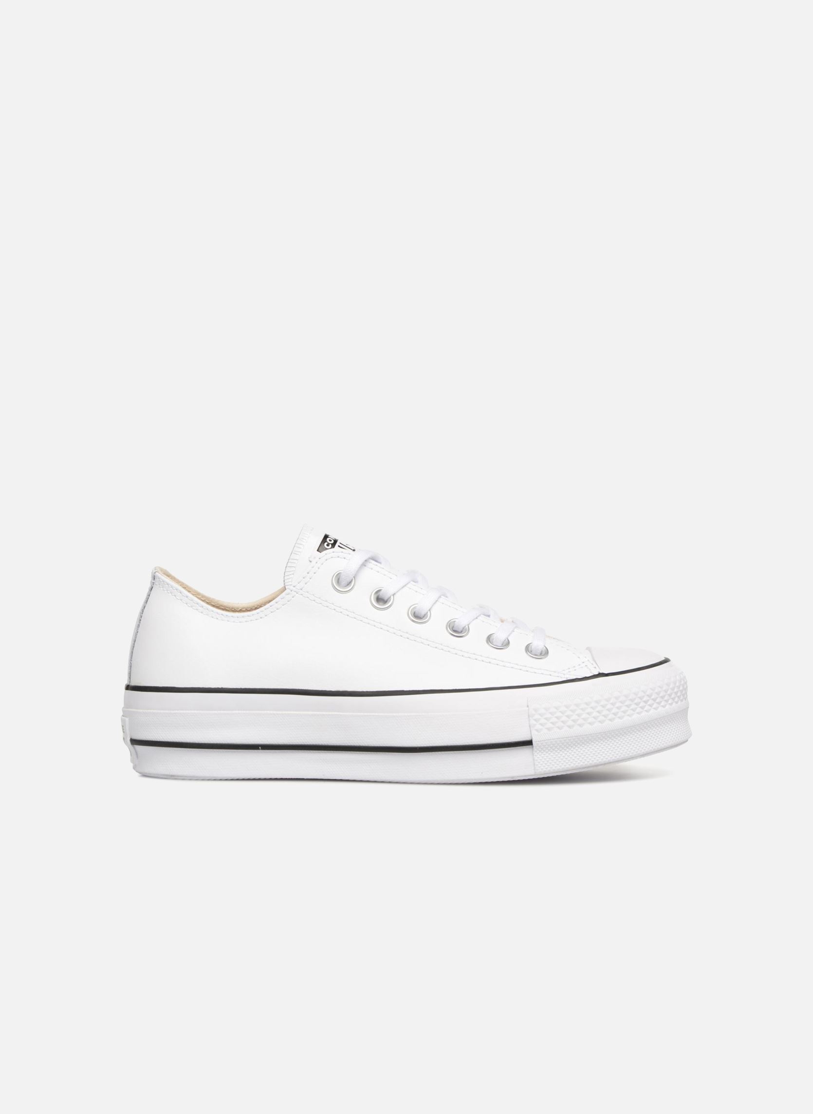 Converse Zapatillas bajas Chuck Taylor Lift Clean Ox mujer blanco