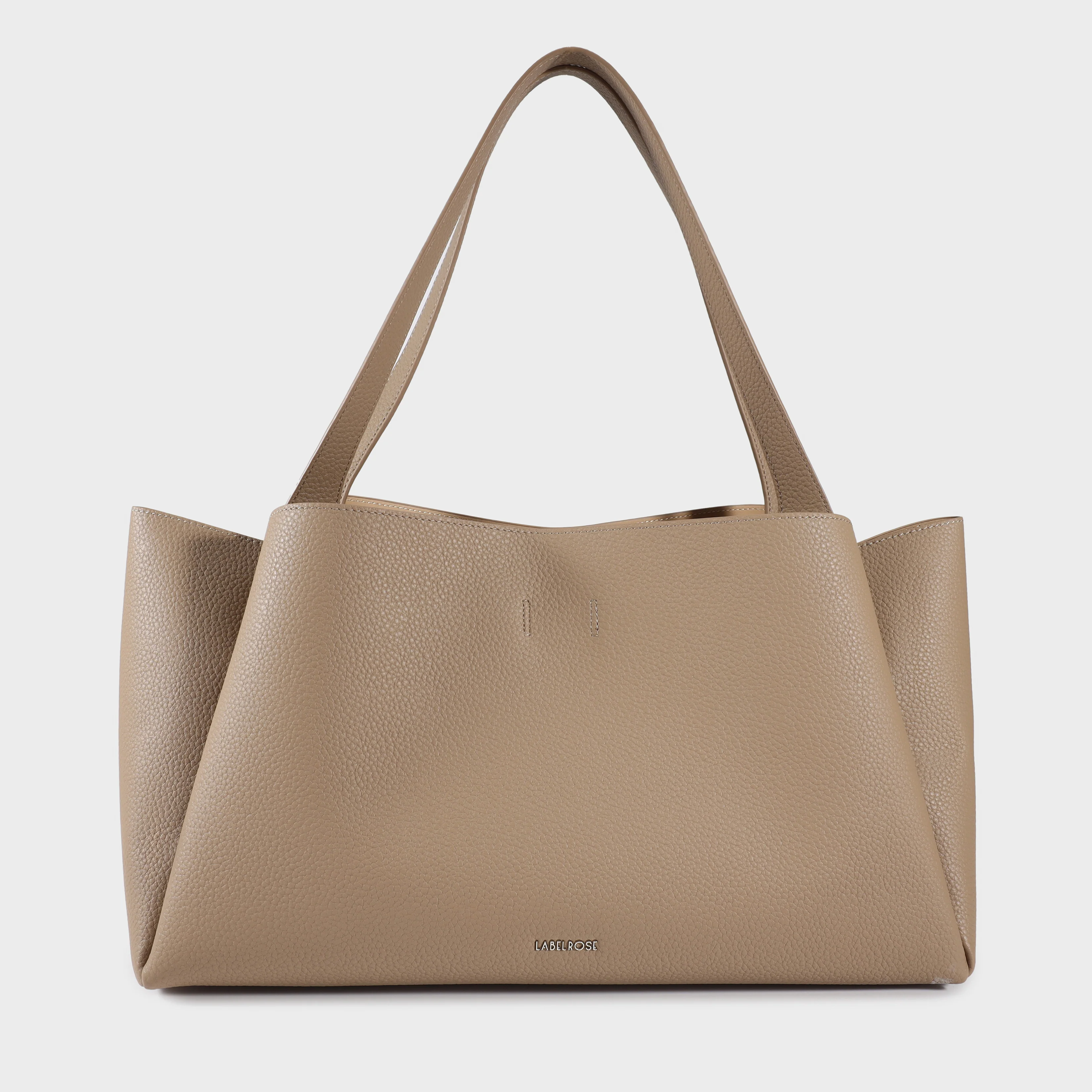 Image of Borsa a spalla IVORY - BAYLES TAUPE