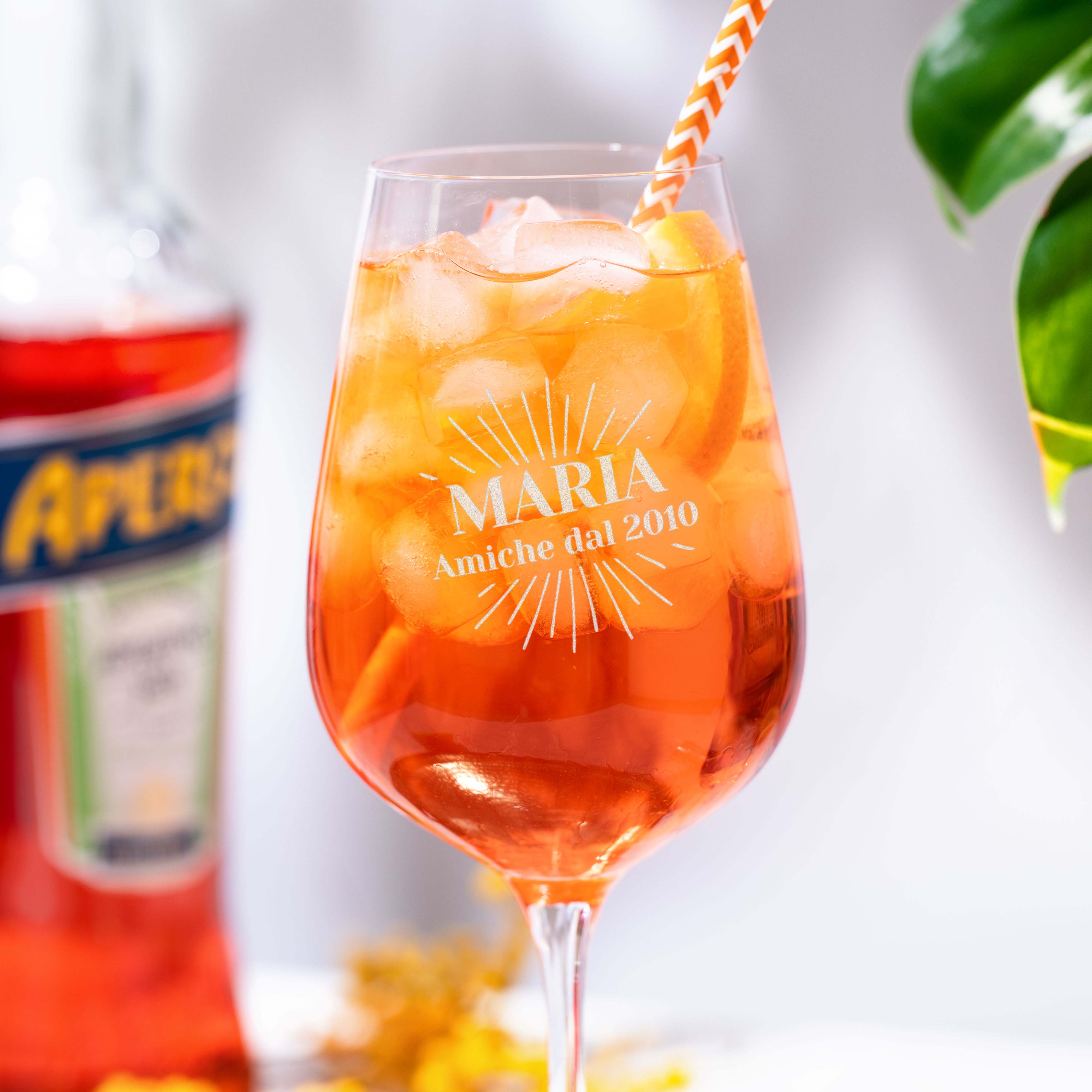Image of Bicchiere Aperol Personalizzato con Nome Bestie