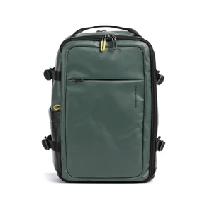 Mandarina Duck Zaino da Viaggio Business Porta PC 13 Pollici Laptop Verde Deep Green