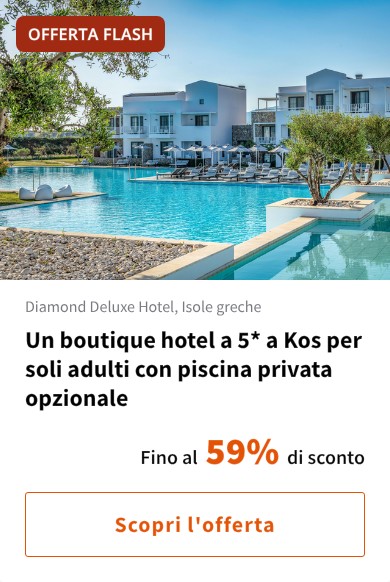 Un boutique hotel a 5* a Kos per soli adulti con piscina privata opzionale