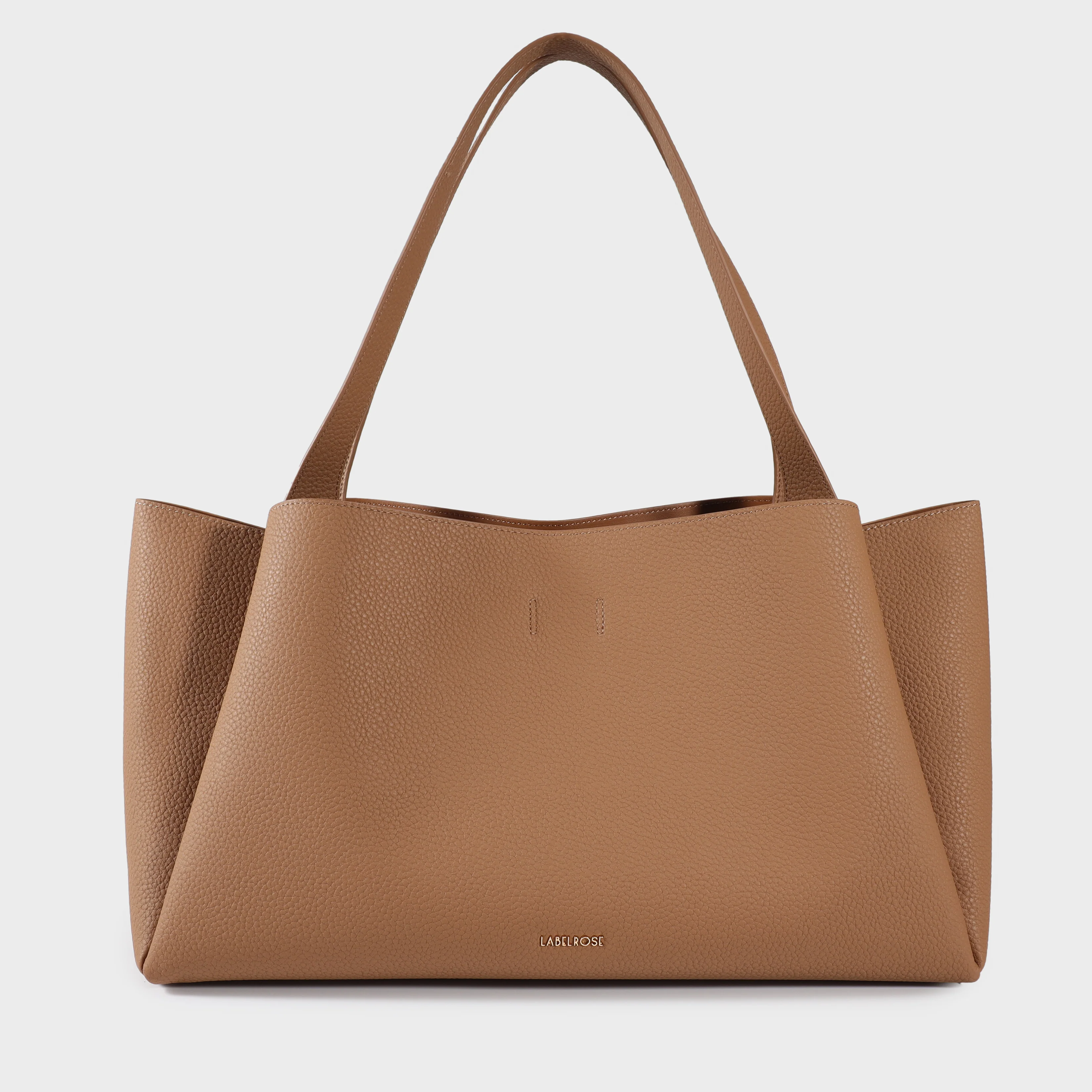 Image of Borsa a spalla IVORY - CARAMEL RULE