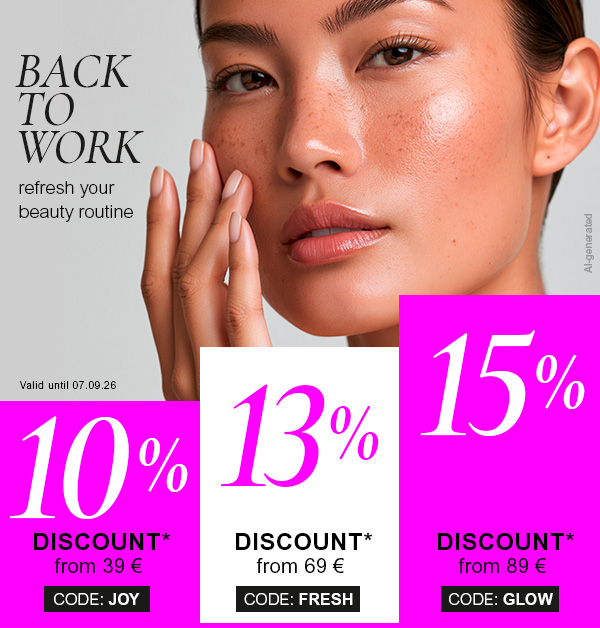 Back to Work sconto per quantità
