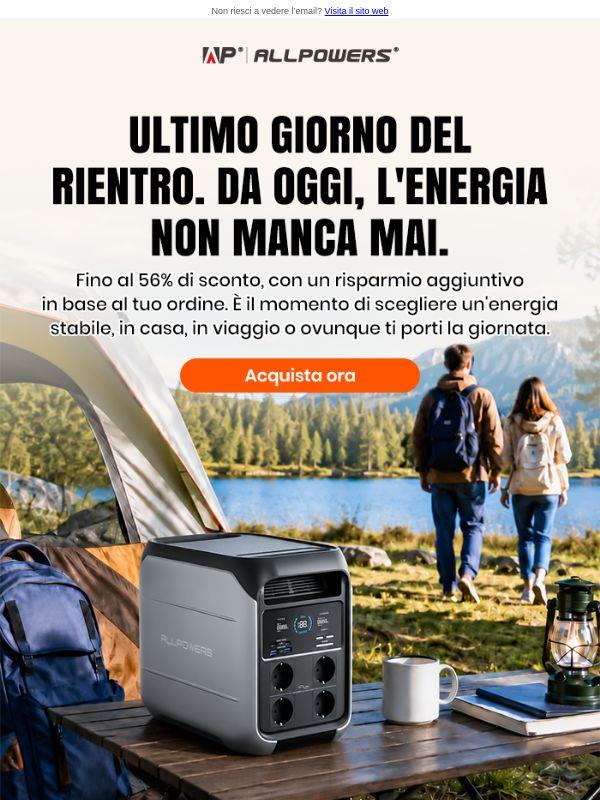 Il Back to School sta per finire. Fino al 56% di sconto.