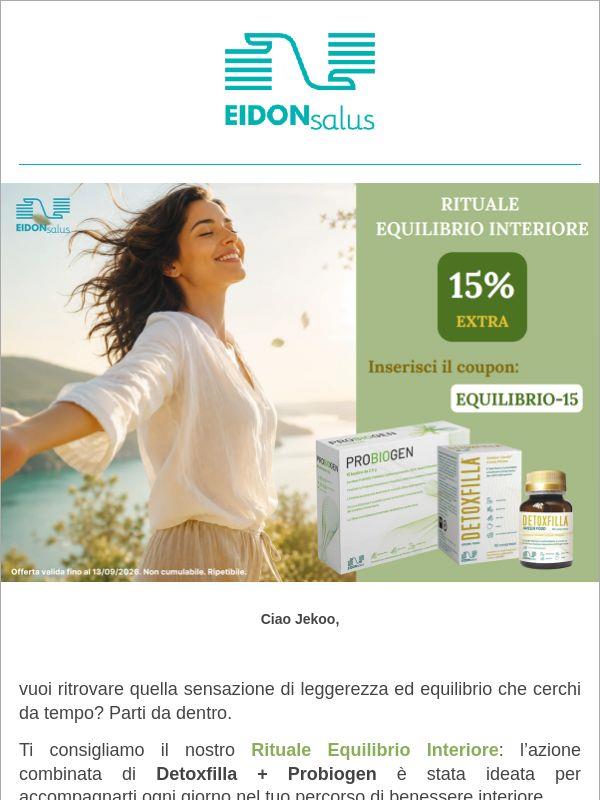 Scopri il Rituale Equilibrio Interiore e approfitta di un ulteriore 15% di sconto