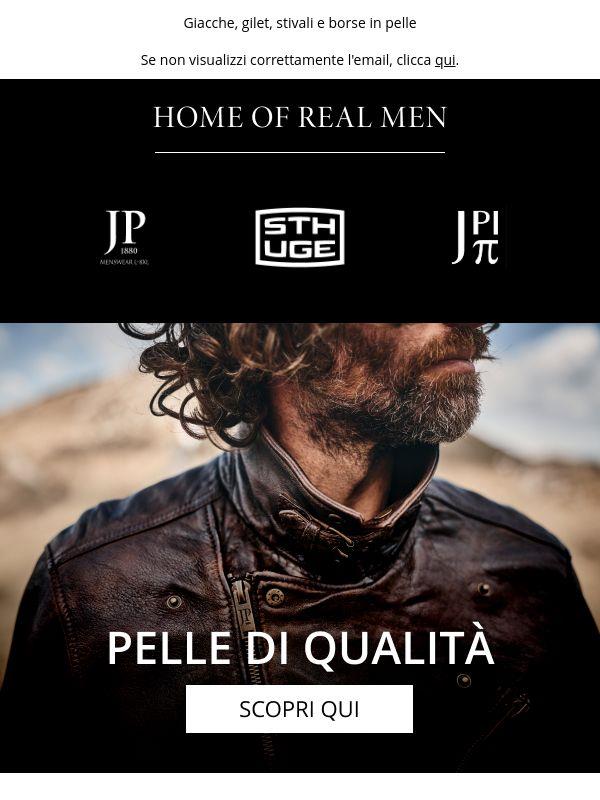 Vera pelle. Fit perfetto.