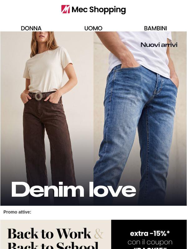 Nuovo denim in arrivo 👖 trova il tuo fit