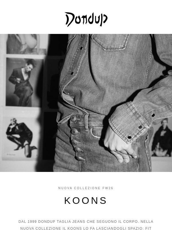 Koons. Il loose della nuova collezione.