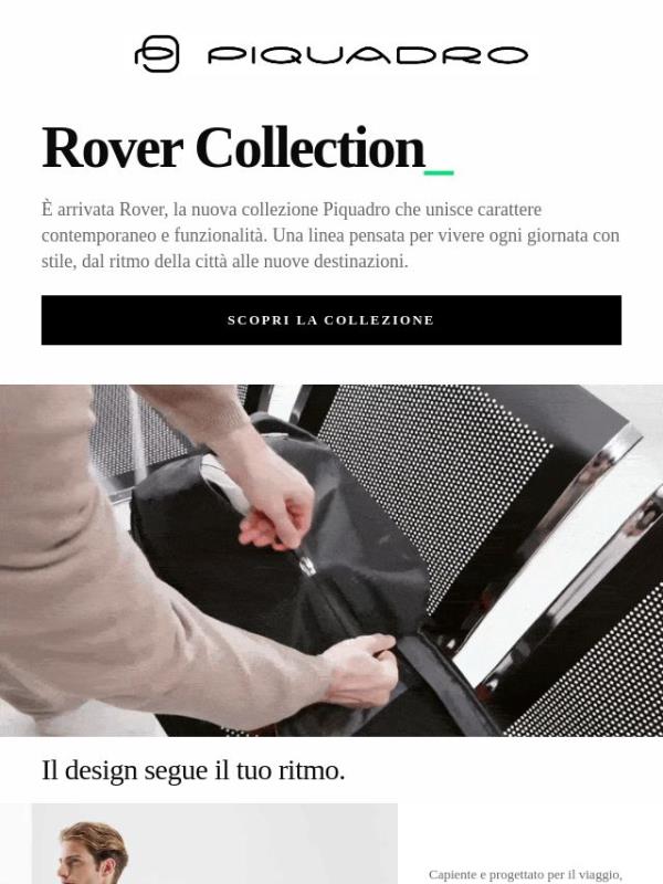 Rover: la nuova collezione Piquadro