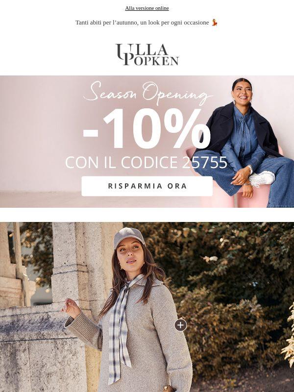 Season Opening 💥 -10% su TUTTO