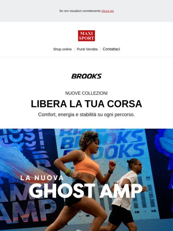 👟Libera la tua corsa: riparti alla grande con le novità Brooks!