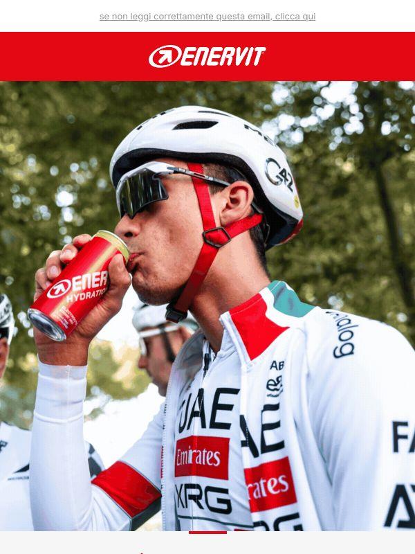 Enervit Hydration. Solo l'essenziale. Per idratarti davvero.