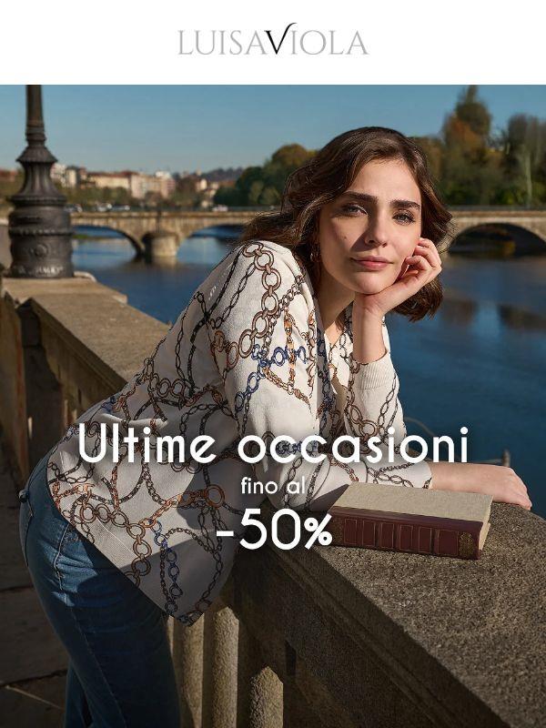 Ultime Occasioni: ribassi fino al -50%📢