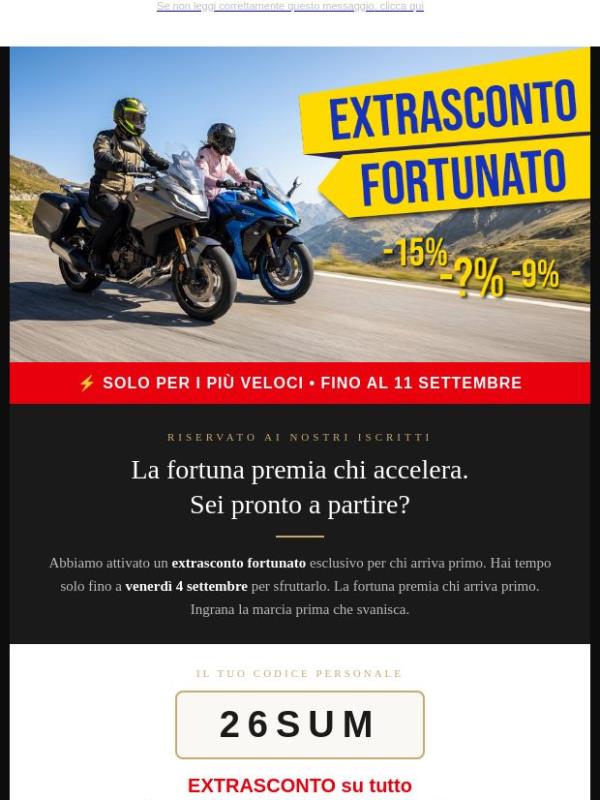Ancora Attivo Extrasconto su tutto - Fino al 11/9