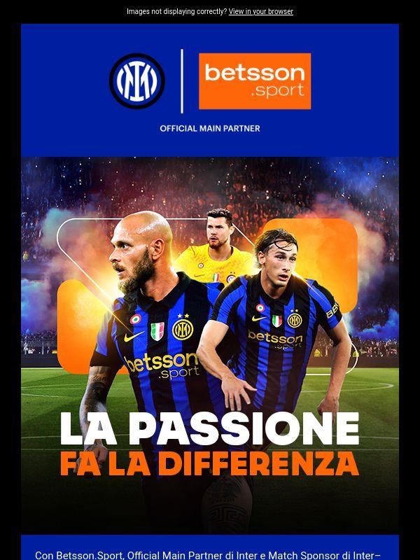 Betsson.Sport ha un invito per te! 🖤💙