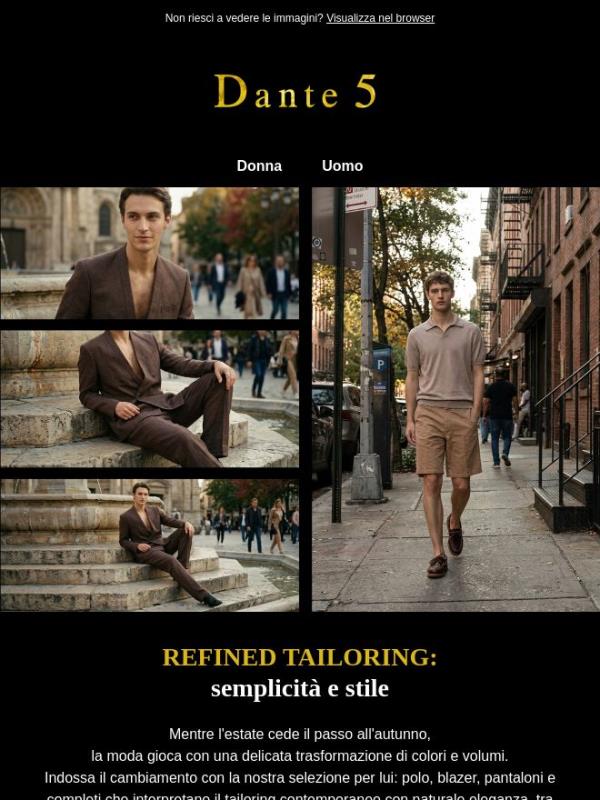 The quiet luxury edit for him