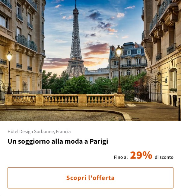 Un soggiorno alla moda a Parigi