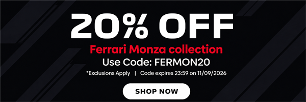 20% Off Ferrari Monza collection