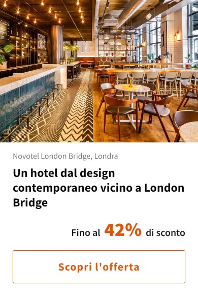 Un hotel dal design contemporaneo vicino a London Bridge