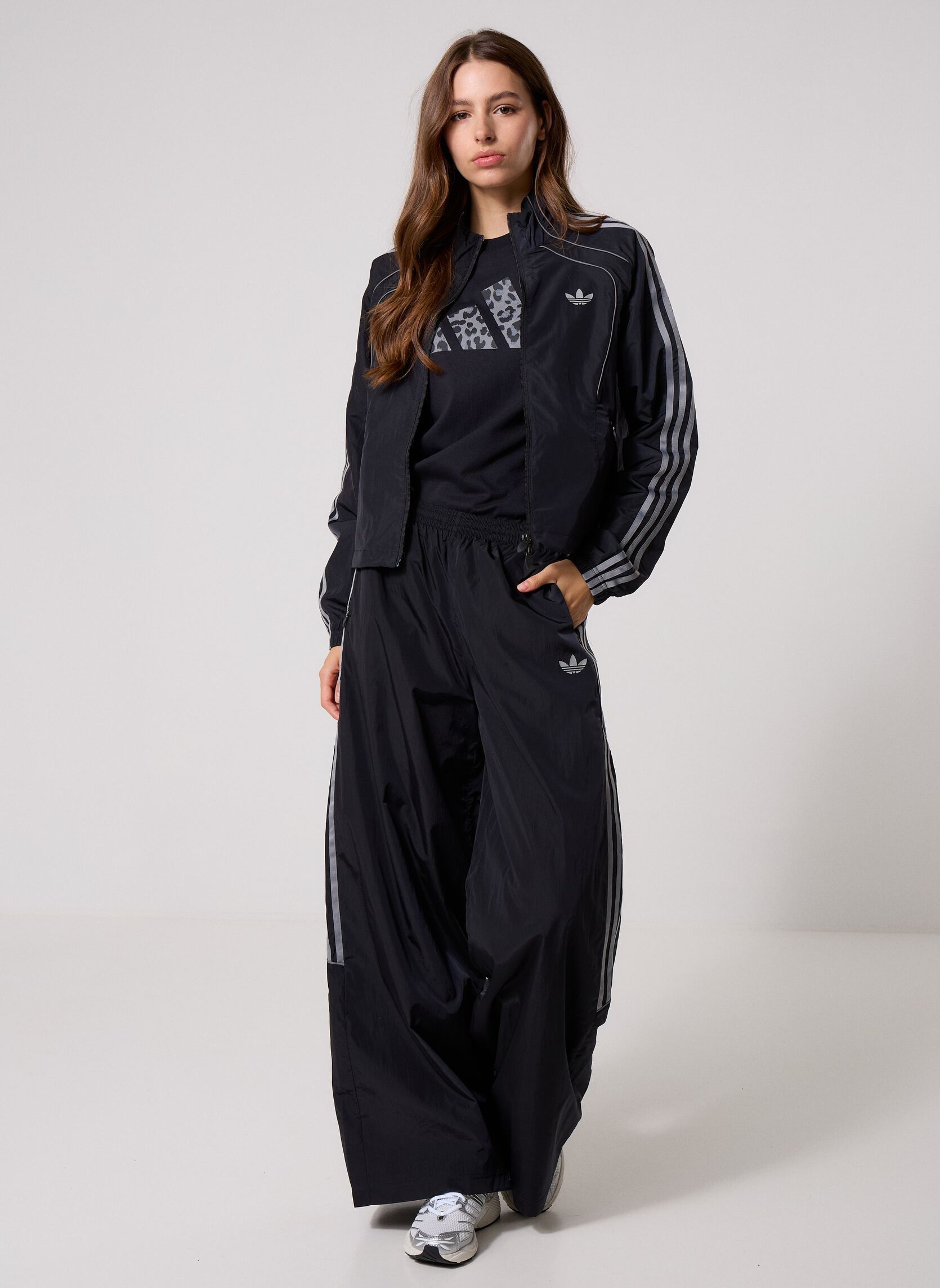 adidas originals Bas de jogging TEAMGEIST TRACK PANT femme noir
