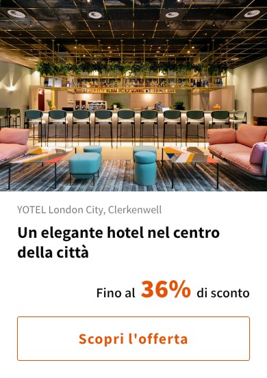 Un elegante hotel nel centro della città