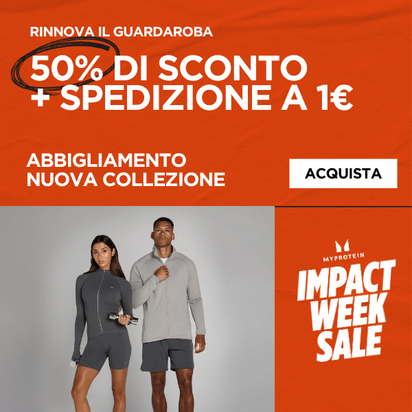 50% abbigliamento